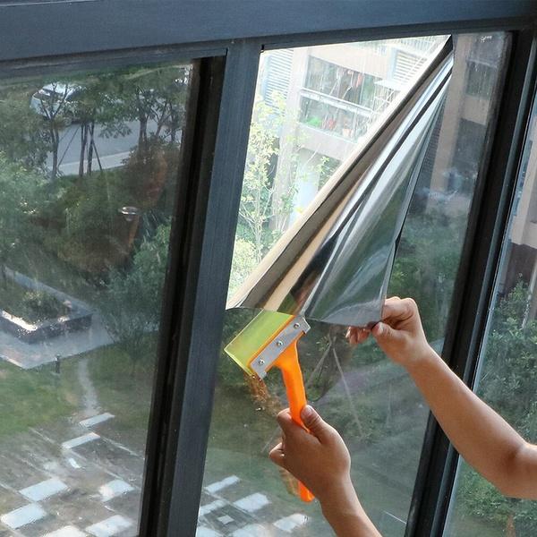 Ανακλαστική μεμβράνη παραθύρων με προστασία UV - Εφέ καθρέφτη, μείωση θερμοκρασίας και εξοικονόμηση ενέργειας