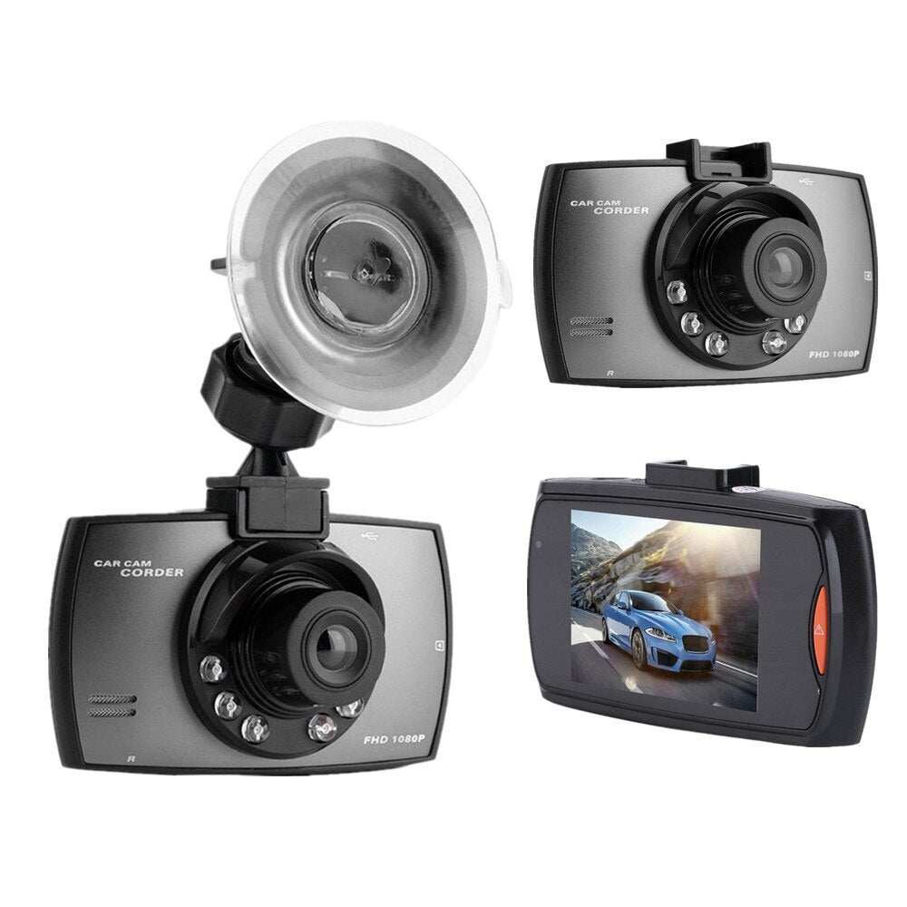 Κάμερα Αυτοκινήτου DVR HD 1080P με Οθόνη LCD 6cm και G-Sensor - Συνεχής Καταγραφή