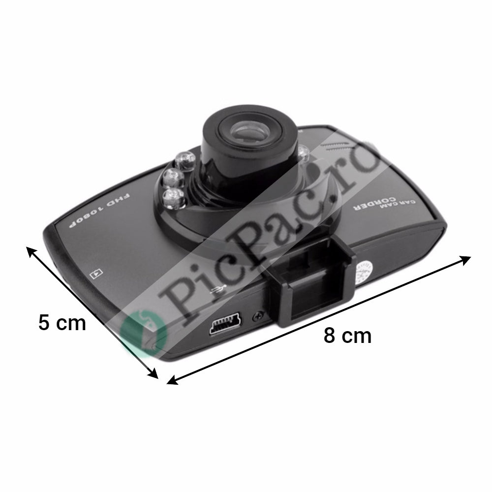 Κάμερα Αυτοκινήτου DVR HD 1080P με Οθόνη LCD 6cm και G-Sensor - Συνεχής Καταγραφή