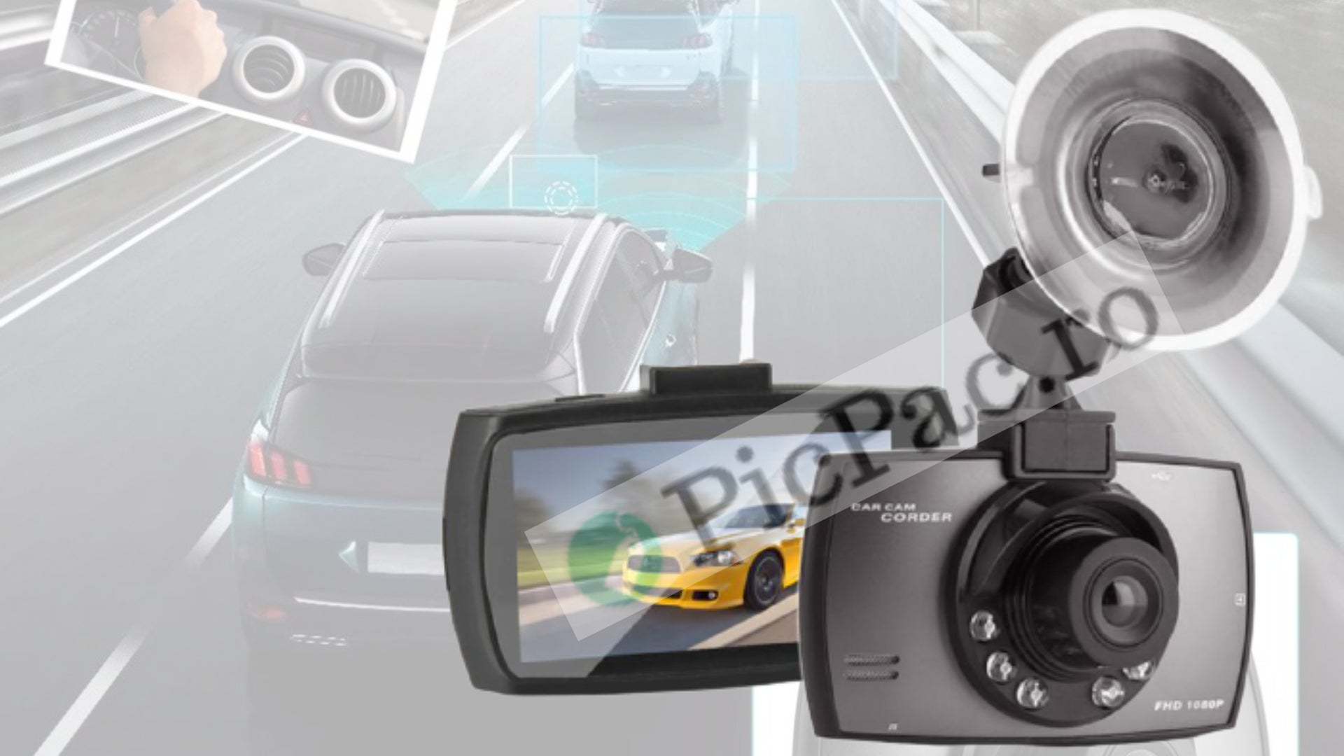 Κάμερα Αυτοκινήτου DVR HD 1080P με Οθόνη LCD 6cm και G-Sensor - Συνεχής Καταγραφή