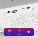 Πολυλειτουργικό Ηχείο Bluetooth 3 σε 1, Έξυπνη Λάμπα LED RGB, Ασύρματος Φορτιστής, Φώτα RGB