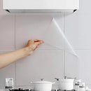 Αυτοκόλλητη Διαφανής Προστατευτική Μεμβράνη Κουζίνας - Ανθεκτική σε Υψηλές Θερμοκρασίες