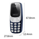 Μίνι Τηλέφωνο Ultra-Compact BM10 Dual SIM, Ραδιόφωνο FM, Bluetooth - Αυτονομία 15h