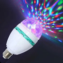 Περιστρεφόμενη Πολύχρωμη Λάμπα LED Disco 3W - Εφέ Party Light με Έγχρωμες Προβολές