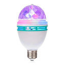 Περιστρεφόμενη Πολύχρωμη Λάμπα LED Disco 3W - Εφέ Party Light με Έγχρωμες Προβολές