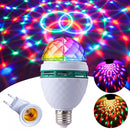 Περιστρεφόμενη Πολύχρωμη Λάμπα LED Disco 3W - Εφέ Party Light με Έγχρωμες Προβολές
