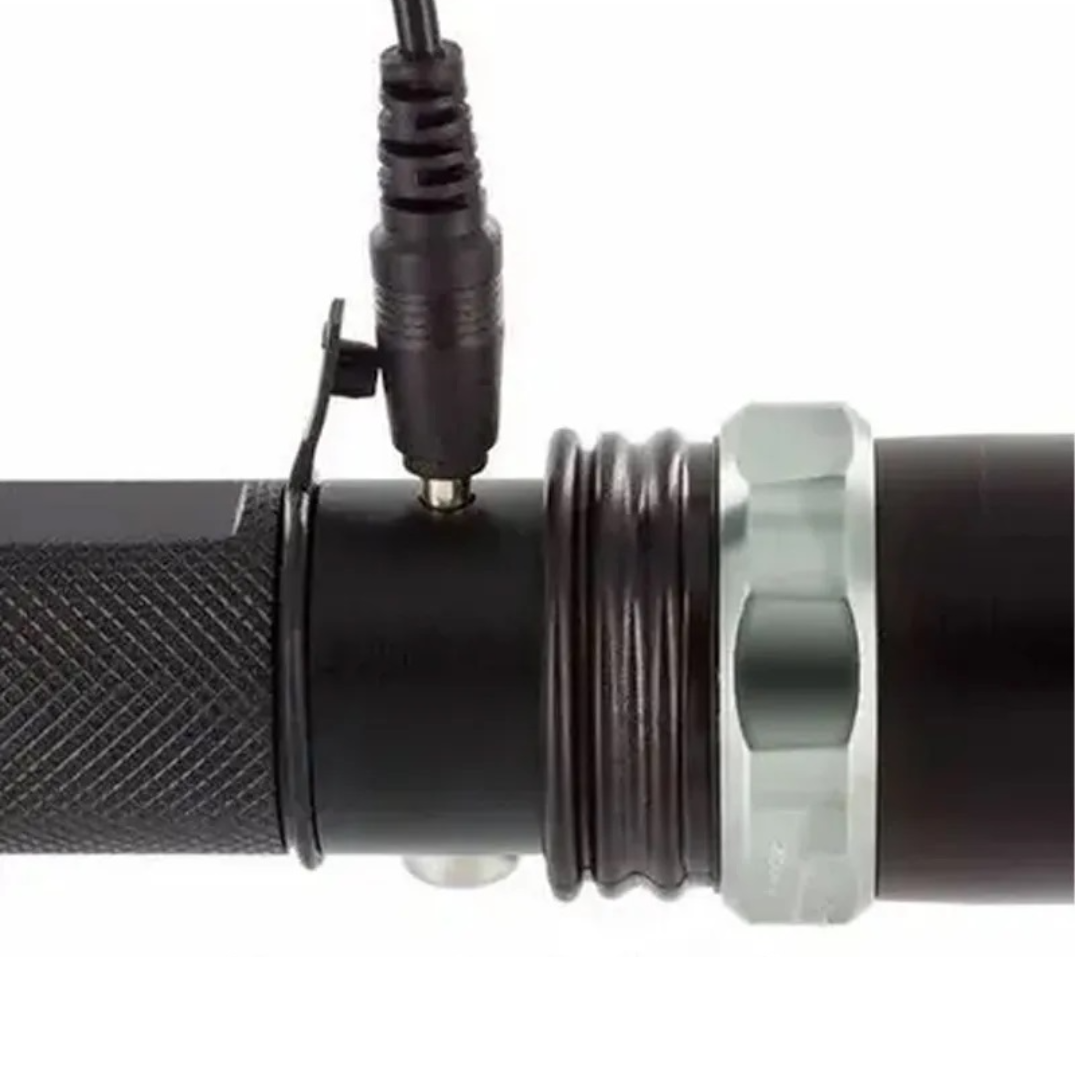 Πολυλειτουργικός Φακός Swat | 18000 Lumens, Λειτουργία SOS, Ρυθμιζόμενο Ζουμ, Επαναφορτιζόμενη Μπαταρία
