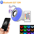Έξυπνη λάμπα LED με ηχείο Bluetooth και τηλεχειριστήριο - Φωτισμός και Μουσική 2σε1