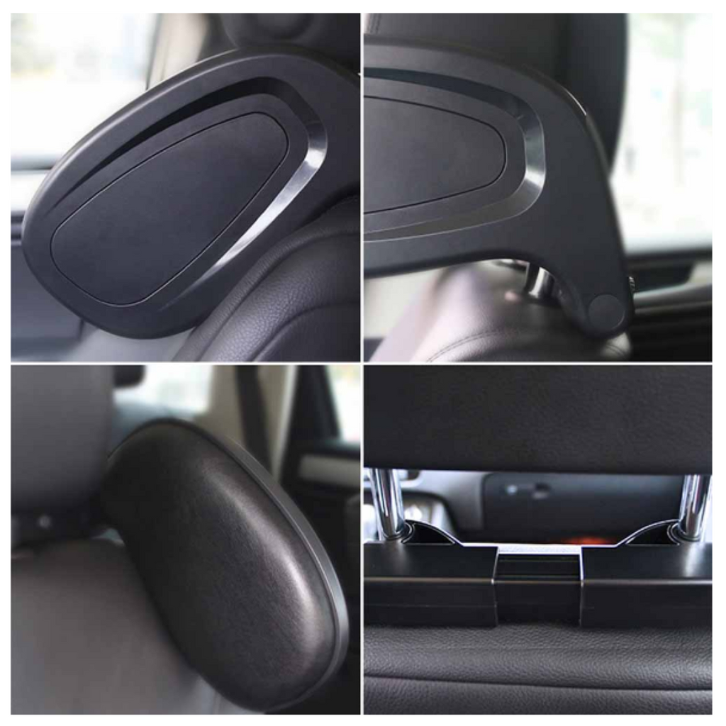 Εργονομικό Μαξιλάρι Αυτοκινήτου με Memory Foam - Ρυθμιζόμενη Υποστήριξη Κεφαλής και Αυχένα για Ενήλικες και Παιδιά