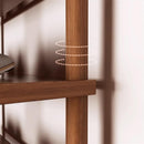 Παπουτσοθήκη με 8 Ράφια Καφέ 48x24x112cm - Οργανωτής Παπουτσιών Υπνοδωματίου και Χωλ