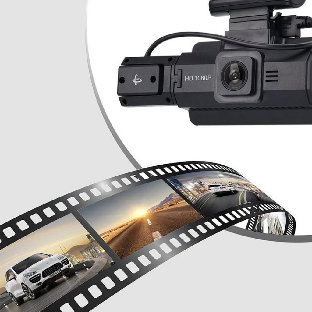 Κάμερα Αυτοκινήτου DVR Full HD 1080P με Οθόνη 7.6cm, Νυχτερινή Όραση και Αισθητήρα G
