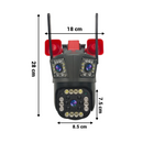 Κάμερα Παρακολούθησης WiFi 12MP Ultra HD - Εξωτερική/Εσωτερική με PTZ, Zoom 5X, Νυχτερινή Όραση και Ενσωματωμένη Σειρήνα