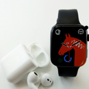 Σετ Smartwatch + Ασύρματα Ακουστικά Bluetooth - Premium Tech Combo για Μοντέρνο Lifestyle