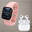 Σετ Smartwatch + Ασύρματα Ακουστικά Bluetooth - Premium Tech Combo για Μοντέρνο Lifestyle
