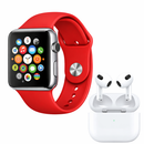 Σετ Smartwatch + Ασύρματα Ακουστικά Bluetooth - Premium Tech Combo για Μοντέρνο Lifestyle