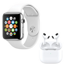 Σετ Smartwatch + Ασύρματα Ακουστικά Bluetooth - Premium Tech Combo για Μοντέρνο Lifestyle