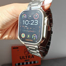 Smartwatch Ultra με 7 Χρωματιστά Λουράκια - Πολυλειτουργικό Έξυπνο Ρολόι με Ειδοποιήσεις και Παρακολούθηση Δραστηριότητας