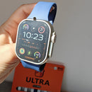 Smartwatch Ultra με 7 Χρωματιστά Λουράκια - Πολυλειτουργικό Έξυπνο Ρολόι με Ειδοποιήσεις και Παρακολούθηση Δραστηριότητας