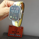 Smartwatch Ultra με 7 Χρωματιστά Λουράκια - Πολυλειτουργικό Έξυπνο Ρολόι με Ειδοποιήσεις και Παρακολούθηση Δραστηριότητας