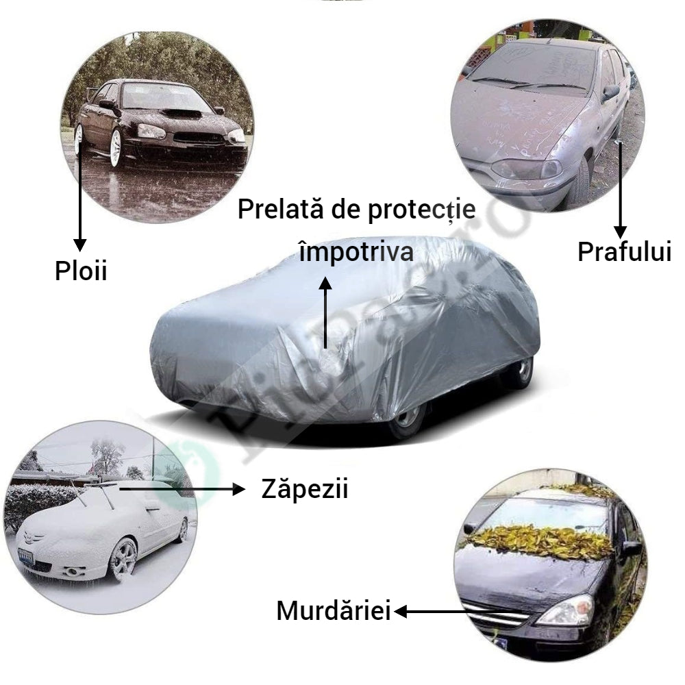 Αδιάβροχο Κάλυμμα Αυτοκινήτου για Sedan - Πλήρης Προστασία Αμαξώματος