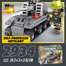 Σετ Κατασκευών 8 σε 1 Στρατιωτικό Τανκ με Φιγούρες - Εκπαιδευτικό Παιχνίδι