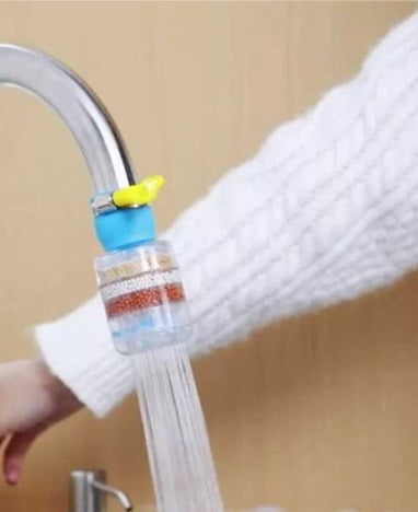 Σετ 2 Φίλτρων Καθαρισμού Νερού Βρύσης με Ενεργό Άνθρακα - Καθαρισμός 6 Στρωμάτων