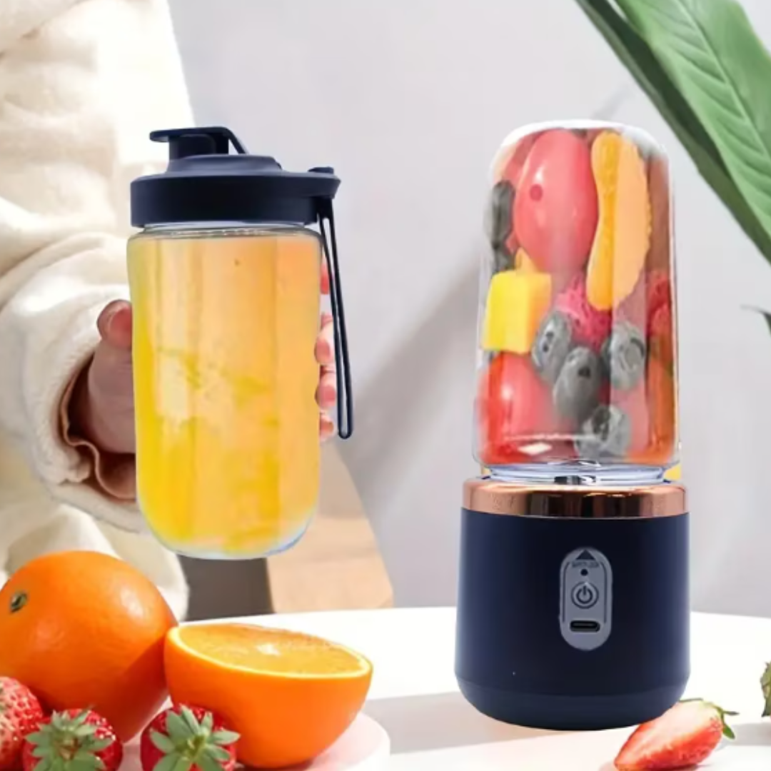 Επαγγελματικό Πακέτο: Ηλεκτρικός Κόφτης 5L Inox για Κρέας και Λαχανικά + Φορητό Μπλέντερ Mini USB, 6 Λεπίδες, 2 Δοχεία 400 ml