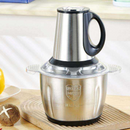 Επαγγελματικό Πακέτο: Ηλεκτρικός Κόφτης 5L Inox για Κρέας και Λαχανικά + Φορητό Μπλέντερ Mini USB, 6 Λεπίδες, 2 Δοχεία 400 ml