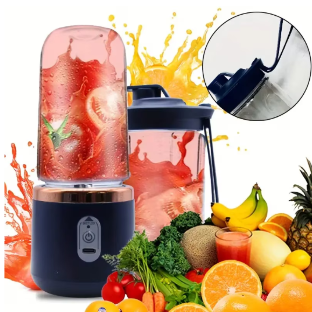 Επαγγελματικό Πακέτο: Ηλεκτρικός Κόφτης 5L Inox για Κρέας και Λαχανικά + Φορητό Μπλέντερ Mini USB, 6 Λεπίδες, 2 Δοχεία 400 ml