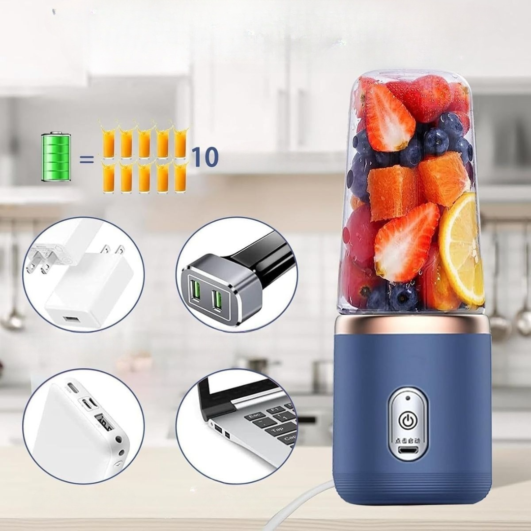 Επαγγελματικό Πακέτο: Ηλεκτρικός Κόφτης 5L Inox για Κρέας και Λαχανικά + Φορητό Μπλέντερ Mini USB, 6 Λεπίδες, 2 Δοχεία 400 ml