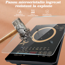 Φορητή Επαγωγική Εστία 2200W, Οθόνη LCD αφής, 8 Λειτουργίες, Χρονοδιακόπτης και Έλεγχος αφής - Μαύρο