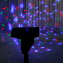 Περιστρεφόμενος Ηλιακός Προβολέας LED RGB Εξωτερικού Χώρου - Διακοσμητικός Φωτισμός Κήπου