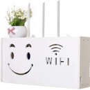 Επιτοίχια Βάση Ασύρματου Router - Ράφι για Απόκρυψη Καλωδίων και Οργάνωση Εξοπλισμού WiFi