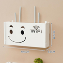 Επιτοίχια Βάση Ασύρματου Router - Ράφι για Απόκρυψη Καλωδίων και Οργάνωση Εξοπλισμού WiFi
