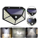 Ηλιακή Λάμπα με 100 LED και Αισθητήρα Κίνησης - 600 Lumens