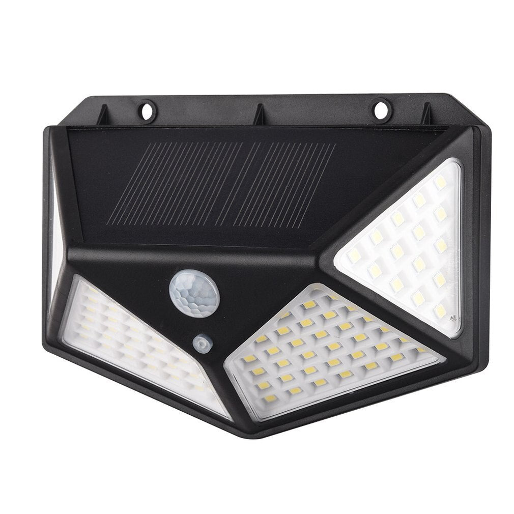 Ηλιακή Λάμπα με 100 LED και Αισθητήρα Κίνησης - 600 Lumens