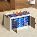 Αρθρωτή Ντουλάπα 4 Θέσεων με Ρόδες - Σύστημα Στοίβαξης Αντι-σκόνης για Βέλτιστη Οργάνωση