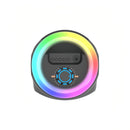 Φορητό Ηχείο Bluetooth MS-3638BT με Διπλό Μεγάφωνο 4 Ιντσών, Φώτα RGB και Μικρόφωνο - Karaoke και Πάρτι