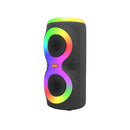 Φορητό Ηχείο Bluetooth MS-3638BT με Διπλό Μεγάφωνο 4 Ιντσών, Φώτα RGB και Μικρόφωνο - Karaoke και Πάρτι