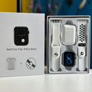 Smartwatch T55 Pro Max + Ακουστικά Bluetooth + Βάση Φόρτισης + Επιπλέον Λουράκι - Πλήρες Σετ