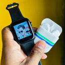 Smartwatch T55 Pro Max + Ακουστικά Bluetooth + Βάση Φόρτισης + Επιπλέον Λουράκι - Πλήρες Σετ