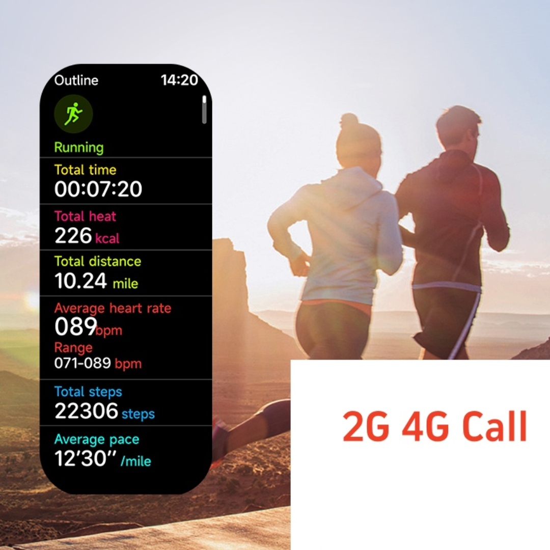 Smartwatch K4G Ultra με SIM 4G - Βιντεοκλήσεις, AI Assistant και Παρακολούθηση Υγείας
