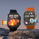 Smartwatch K4G Ultra με SIM 4G - Βιντεοκλήσεις, AI Assistant και Παρακολούθηση Υγείας