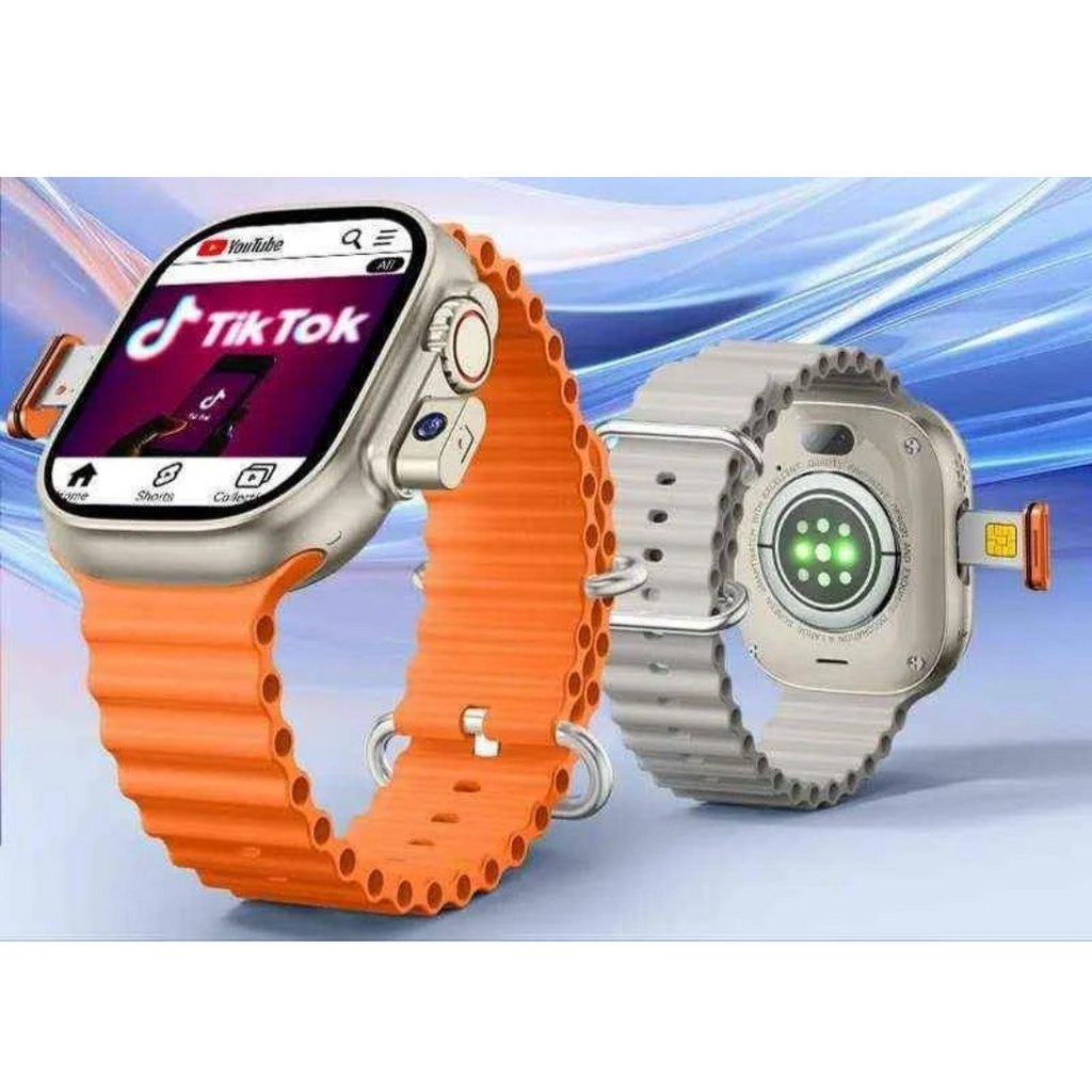 Smartwatch K4G Ultra με SIM 4G - Βιντεοκλήσεις, AI Assistant και Παρακολούθηση Υγείας