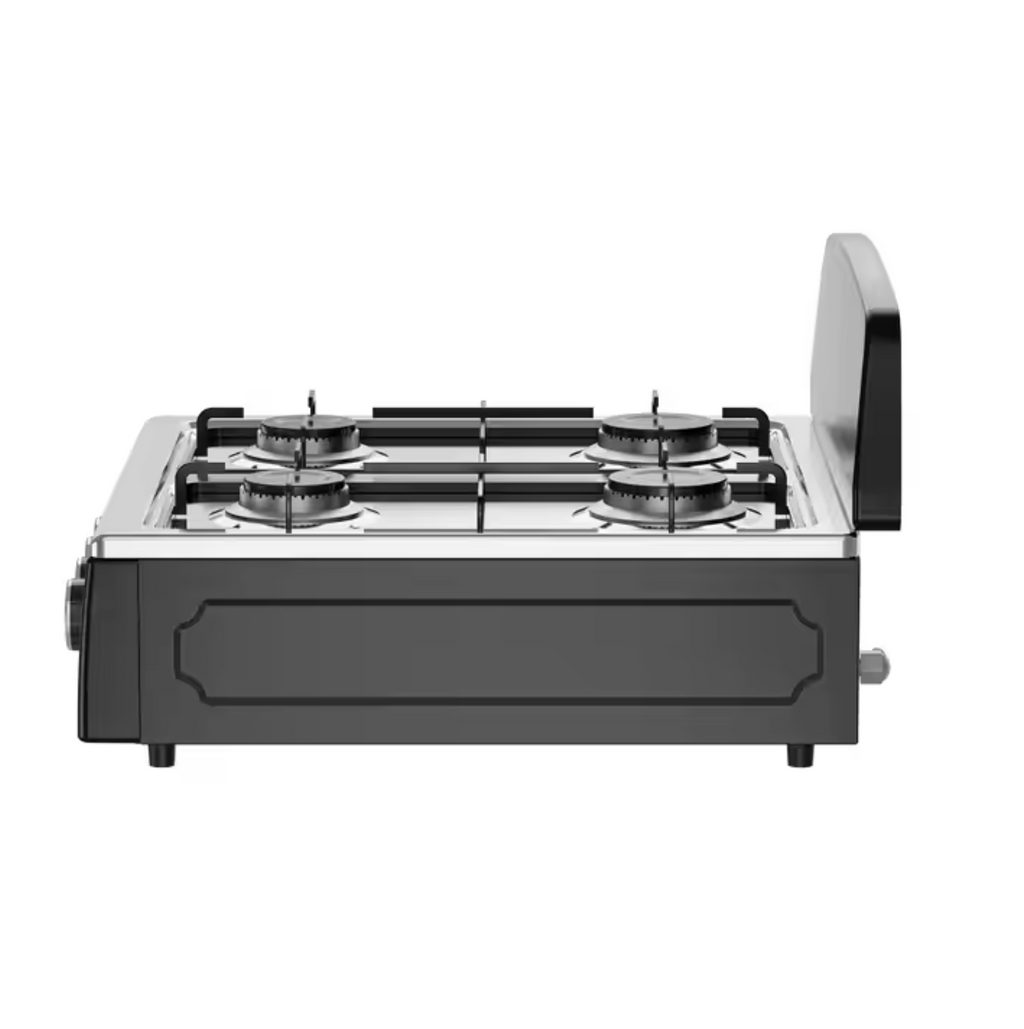 Κουζίνα Star Chef 4 Εστιών - Ανθεκτικό Μεταλλικό Κέλυφος, Στιβαρή Σχεδίαση με Προστατευτικό Καπάκι