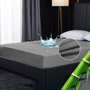 Αδιάβροχο Κάλυμμα Στρώματος 160x200x25 cm με Λάστιχο - Αντιβακτηριδιακή και Αντιαλλεργική Προστασία
