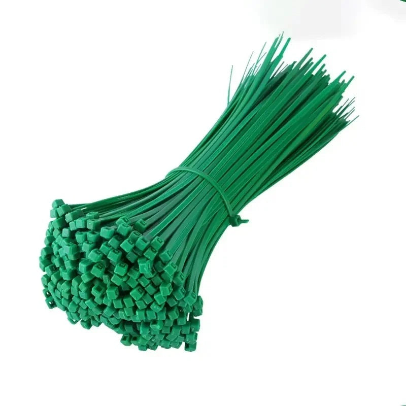 Σετ 100 Ανθεκτικές Πλαστικές Δέστρες 3.6x200mm - Επαγγελματική Οργάνωση και Στερέωση Καλωδίων
