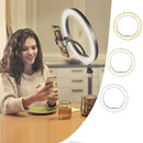 Επαγγελματική Κυκλική Λάμπα LED με Τρίποδο και Βάση Τηλεφώνου - Ring Light για Μακιγιάζ και Φωτογραφίες