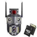 Κάμερα Παρακολούθησης WiFi 12MP Ultra HD με Ζουμ 5X και Κάρτα 32GB - Πλήρες Πακέτο Ασφαλείας