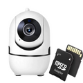 Πακέτο Έξυπνη Κάμερα Παρακολούθησης WiFi HD720p + Κάρτα Μνήμης 32GB - Αμφίδρομος Ήχος, Νυχτερινή Όραση